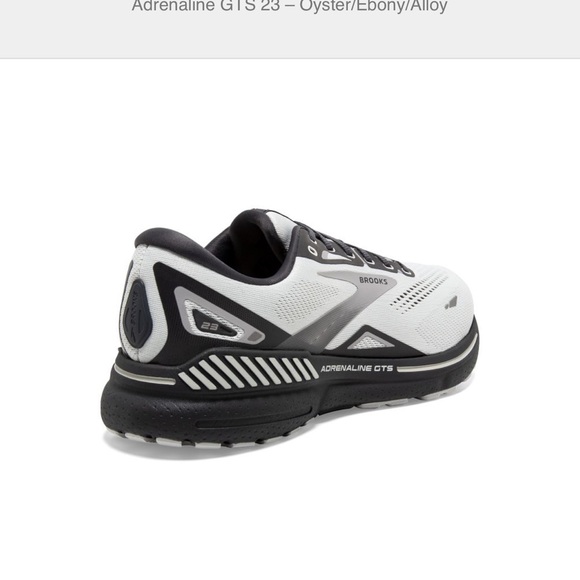 NWT’S Brooks Adrenaline GTS 23 Oyster Ebony Alloy 110391 1D 065 SZ 20.5 SZ 11 - Picture 5 of 11